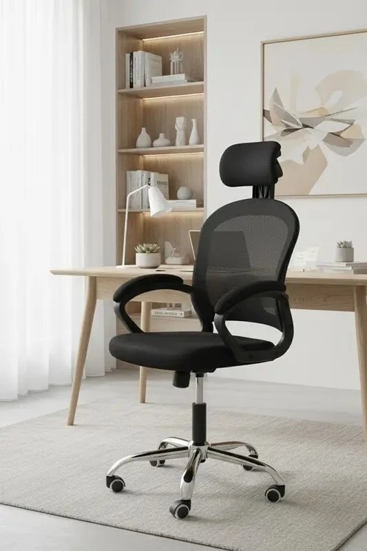High-back chair